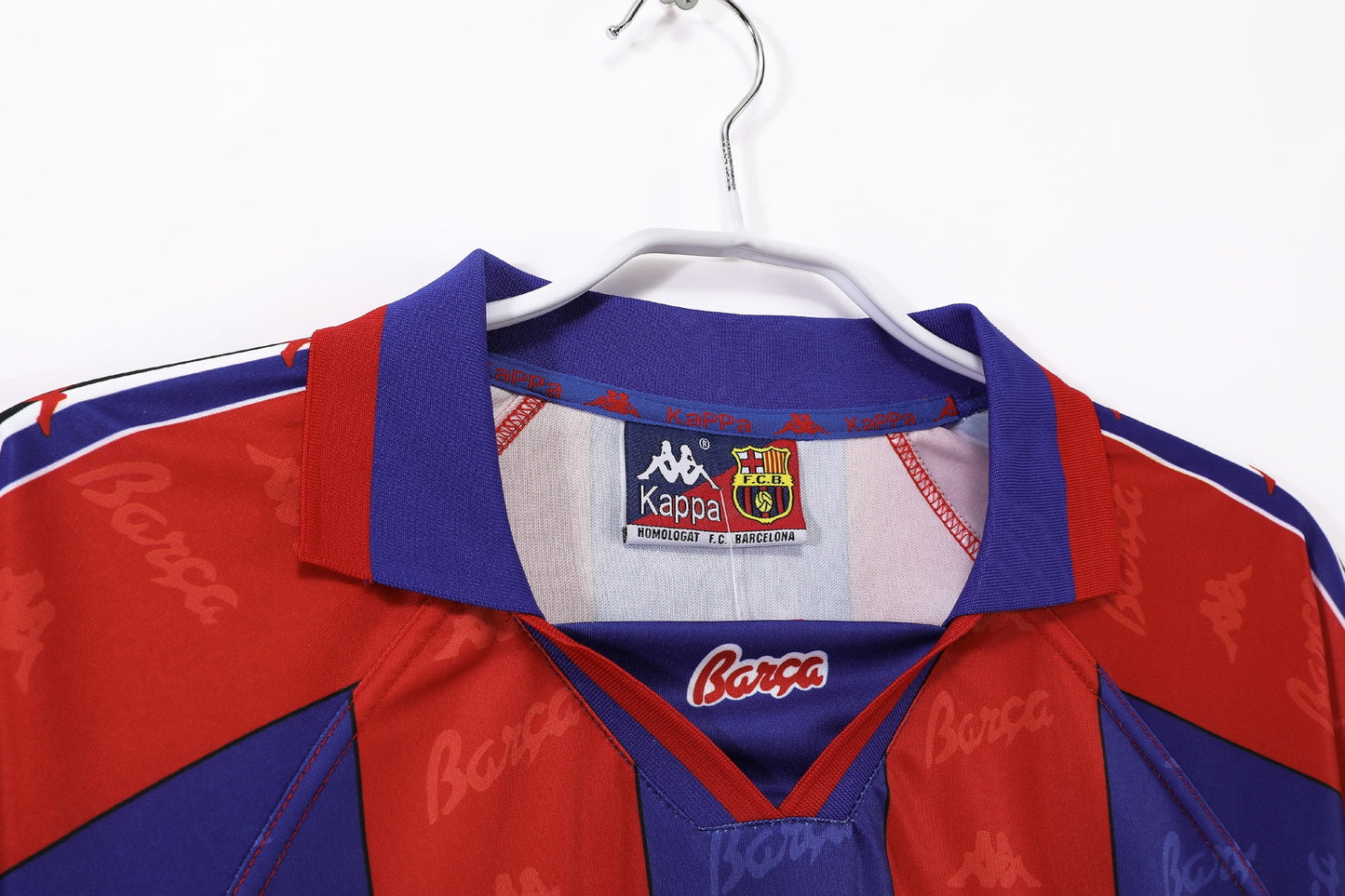 Barcelona 1995-1997 Home Long Sleeve Retro Football Shirt