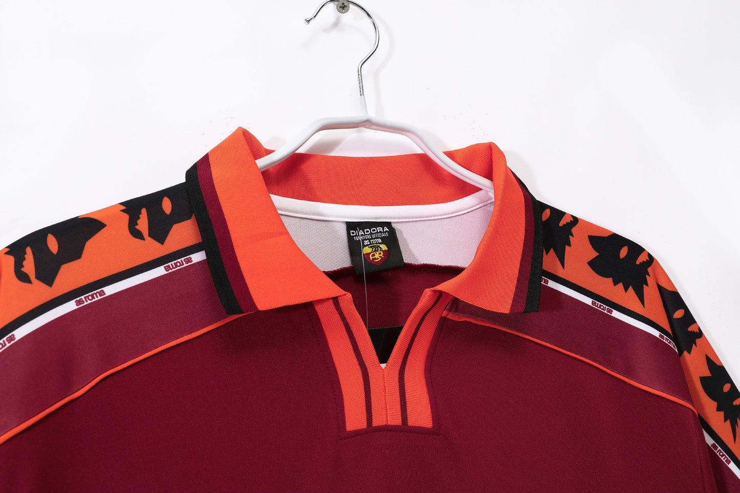 Camiseta de fútbol retro del AS Roma 1998-1999 (local)