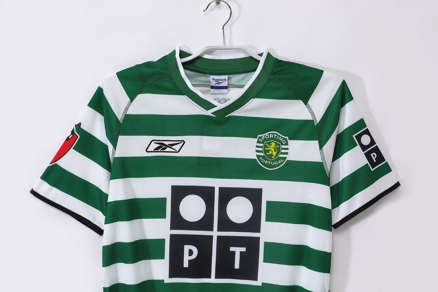 Camiseta de Fútbol Retro Local Sporting de Lisboa 2003-2004