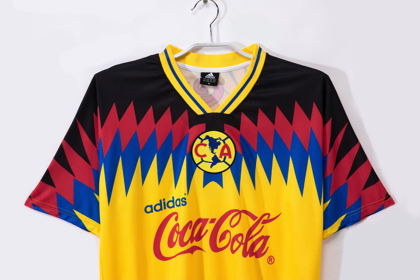 Maillot de football rétro domicile jaune Club América 1995