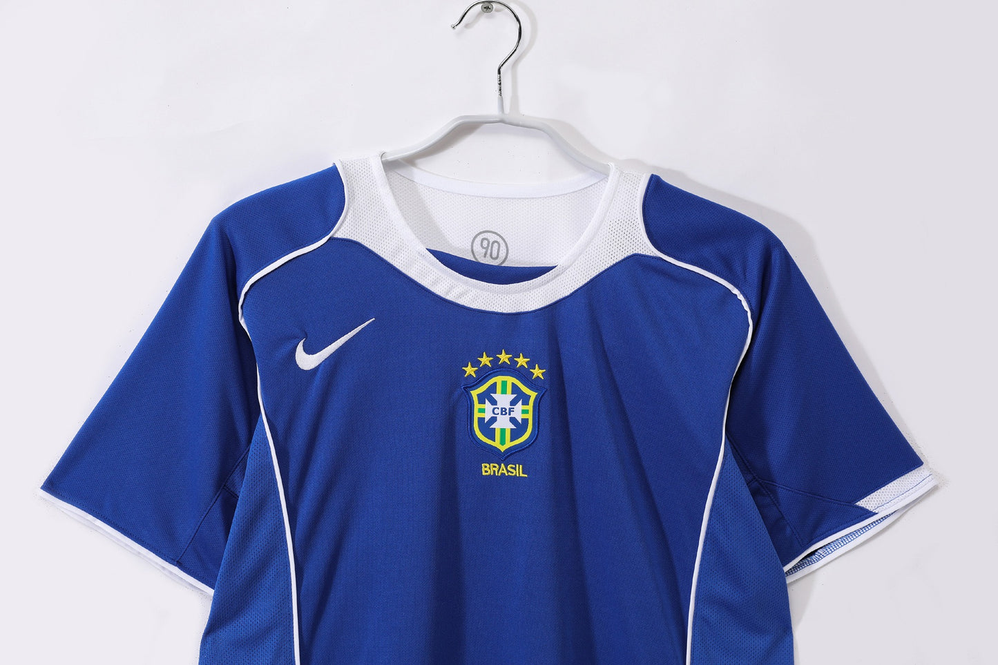 Camiseta de Fútbol Retro de Visitante Brasil 2004