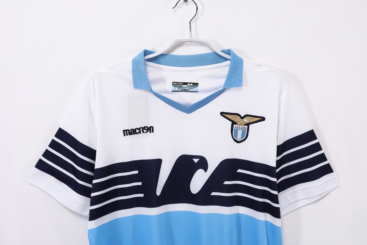 Camiseta de fútbol retro del Lazio 2014-2015 local