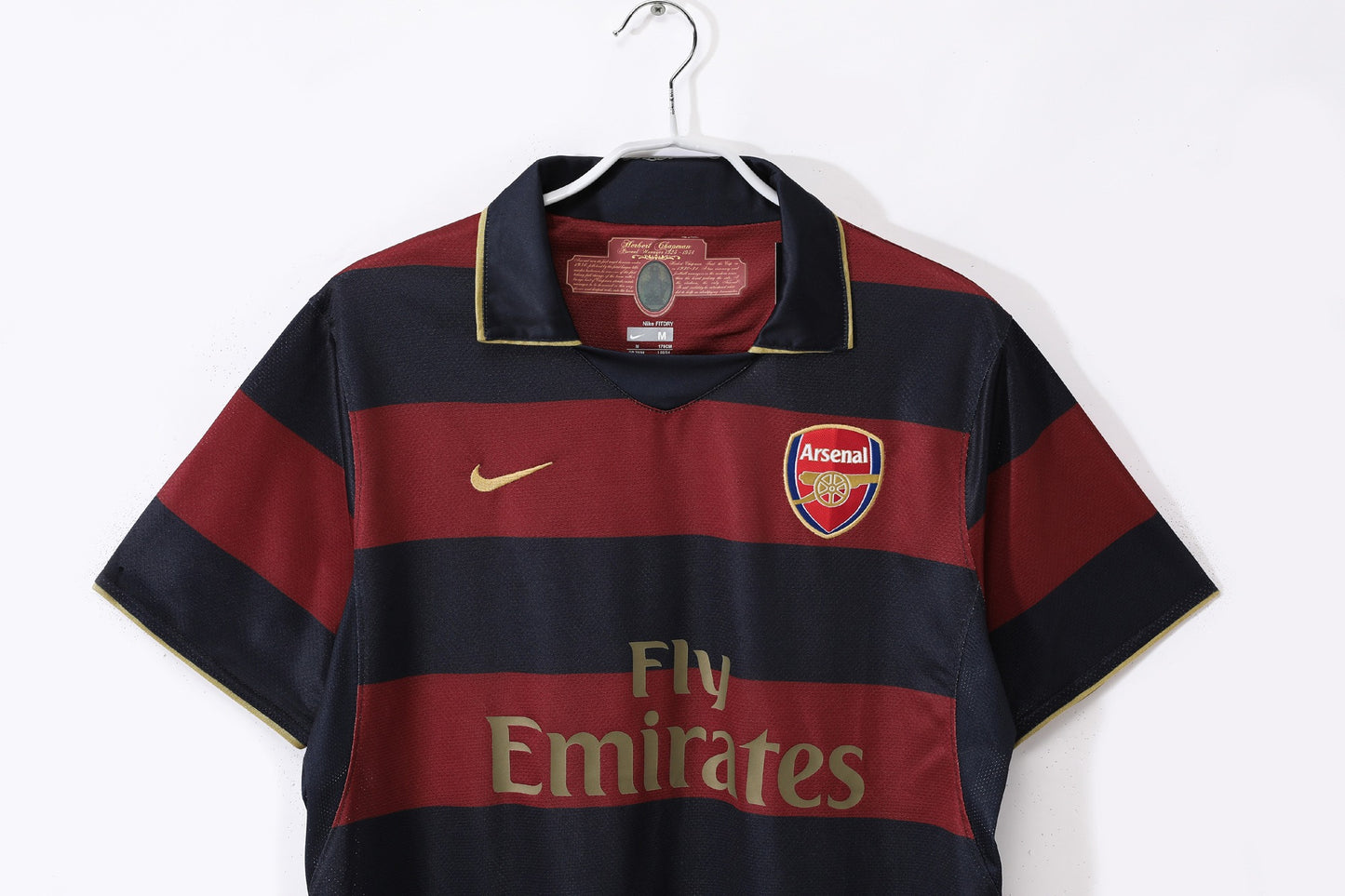 Camiseta de fútbol retro de visitante del Arsenal 2007-2008