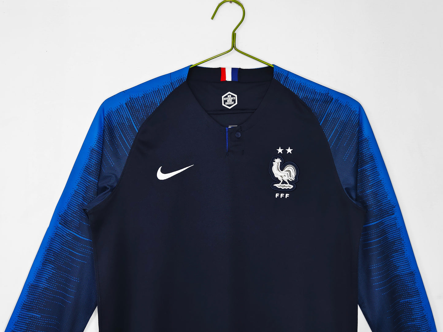 France 2018 World Cup Home Long Sleeve Jersey