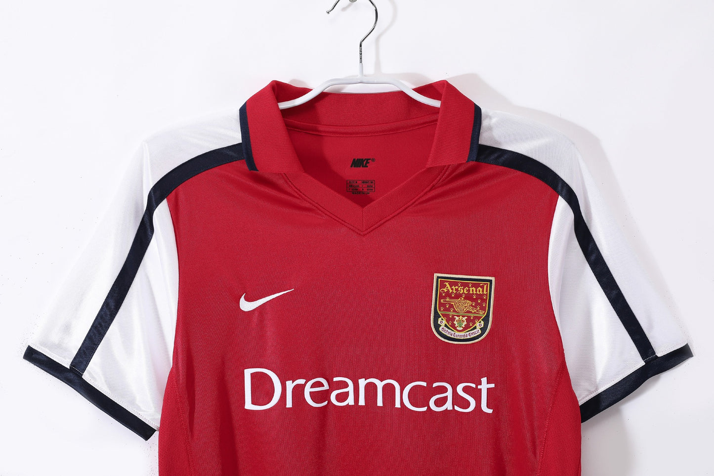 Camiseta de fútbol retro del Arsenal 2001-2002 (local)
