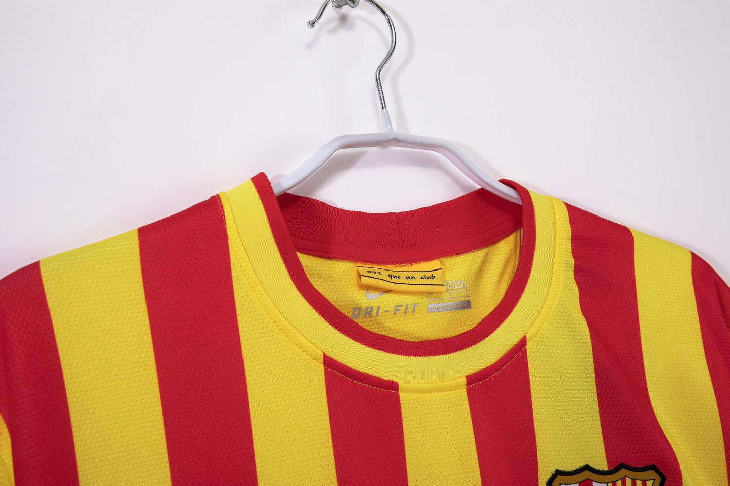 Maillot de Foot Rétro Extérieur Jaune Barcelone 2013-2014