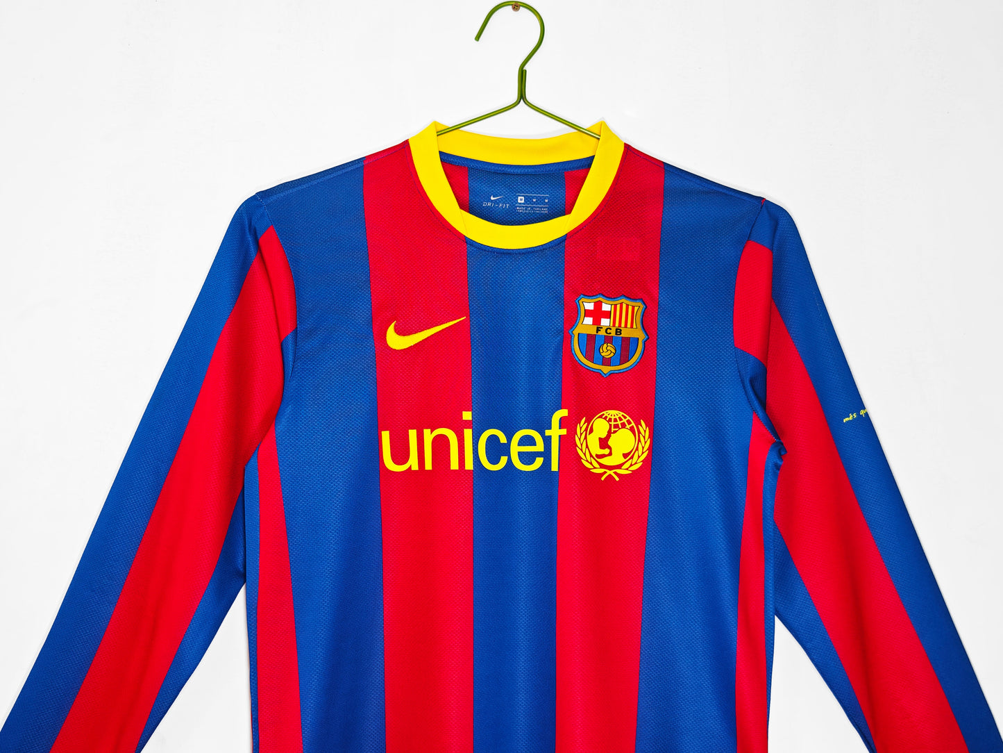 Maillot domicile manches longues Barcelone 2010-2011