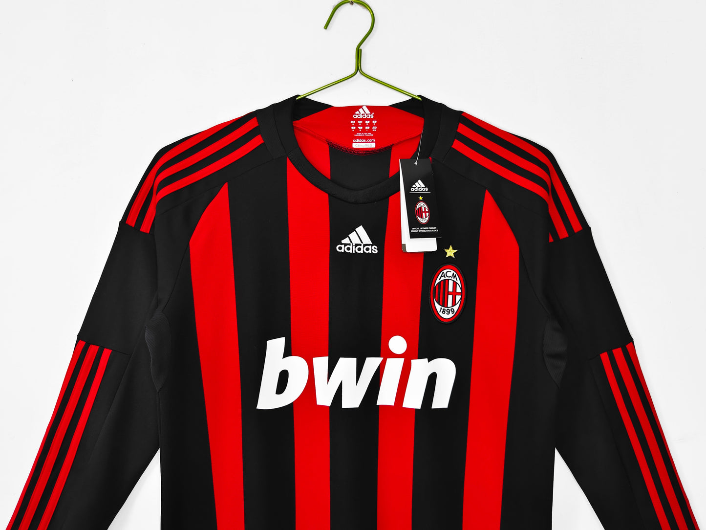AC Milan 2008-2009 Home Long Sleeve Jersey