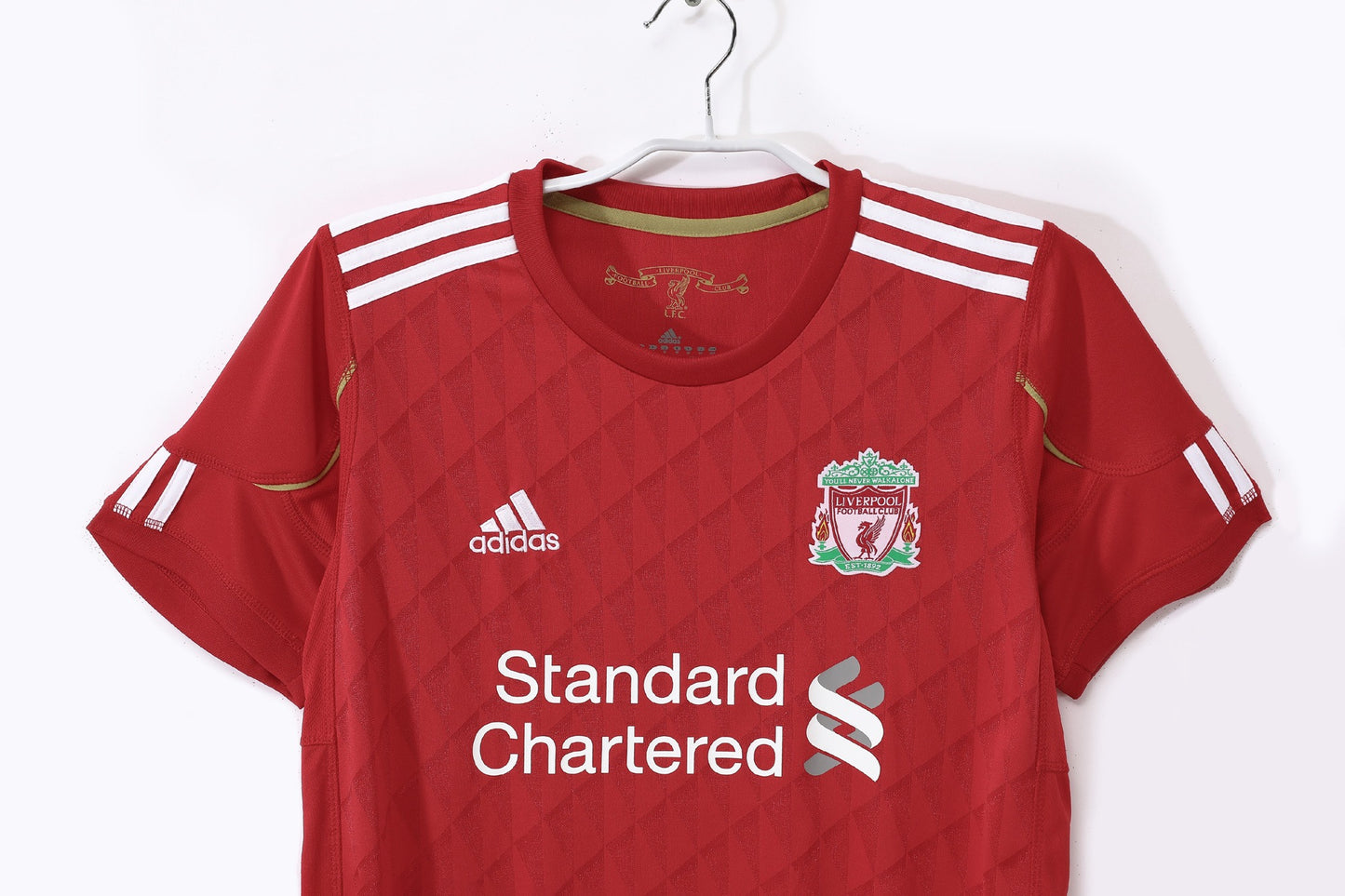 Maillot de foot rétro domicile Liverpool 2010-2011