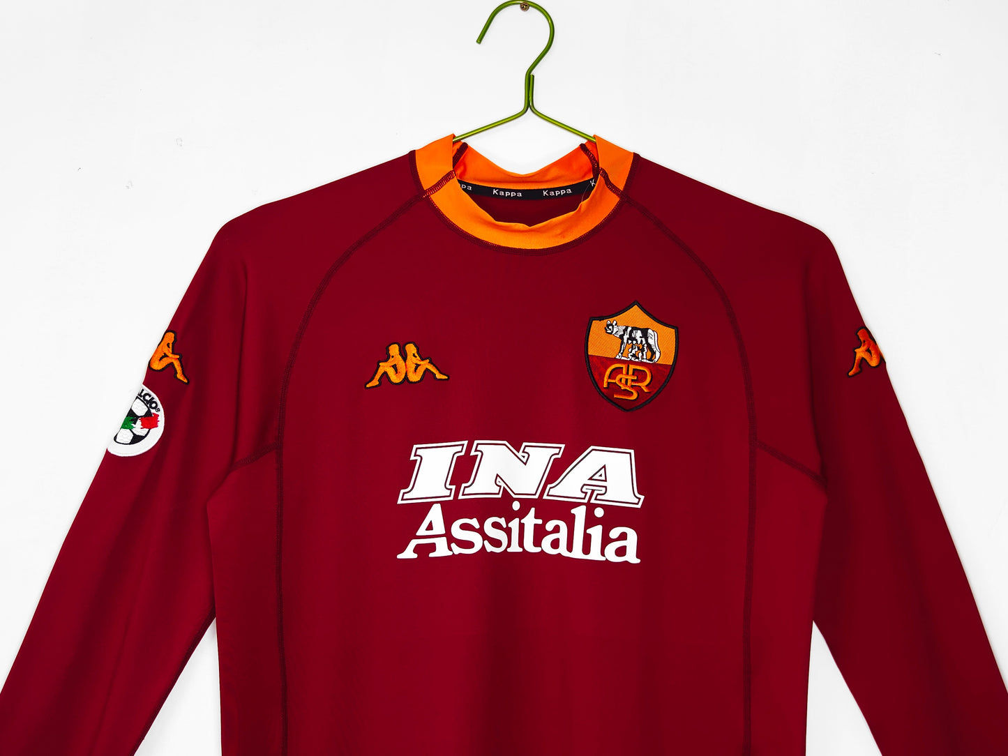 Camiseta de manga larga Roma 2001-2002