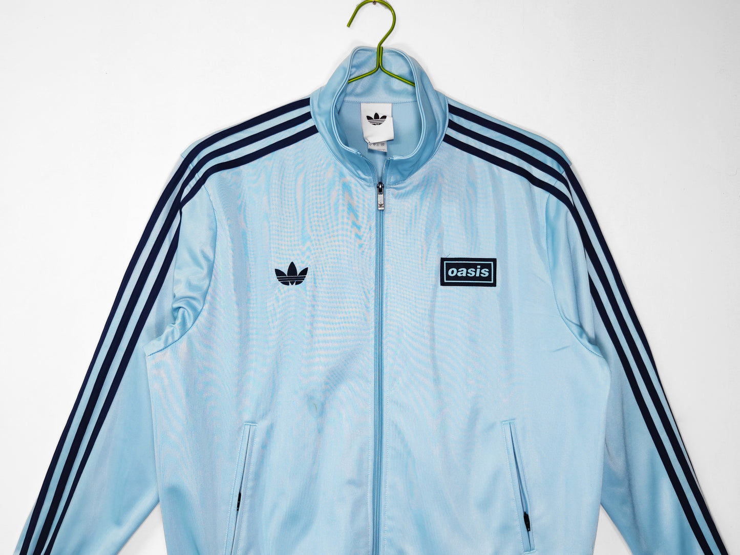 Chaqueta de chándal azul Adidas Oasis Firebird
