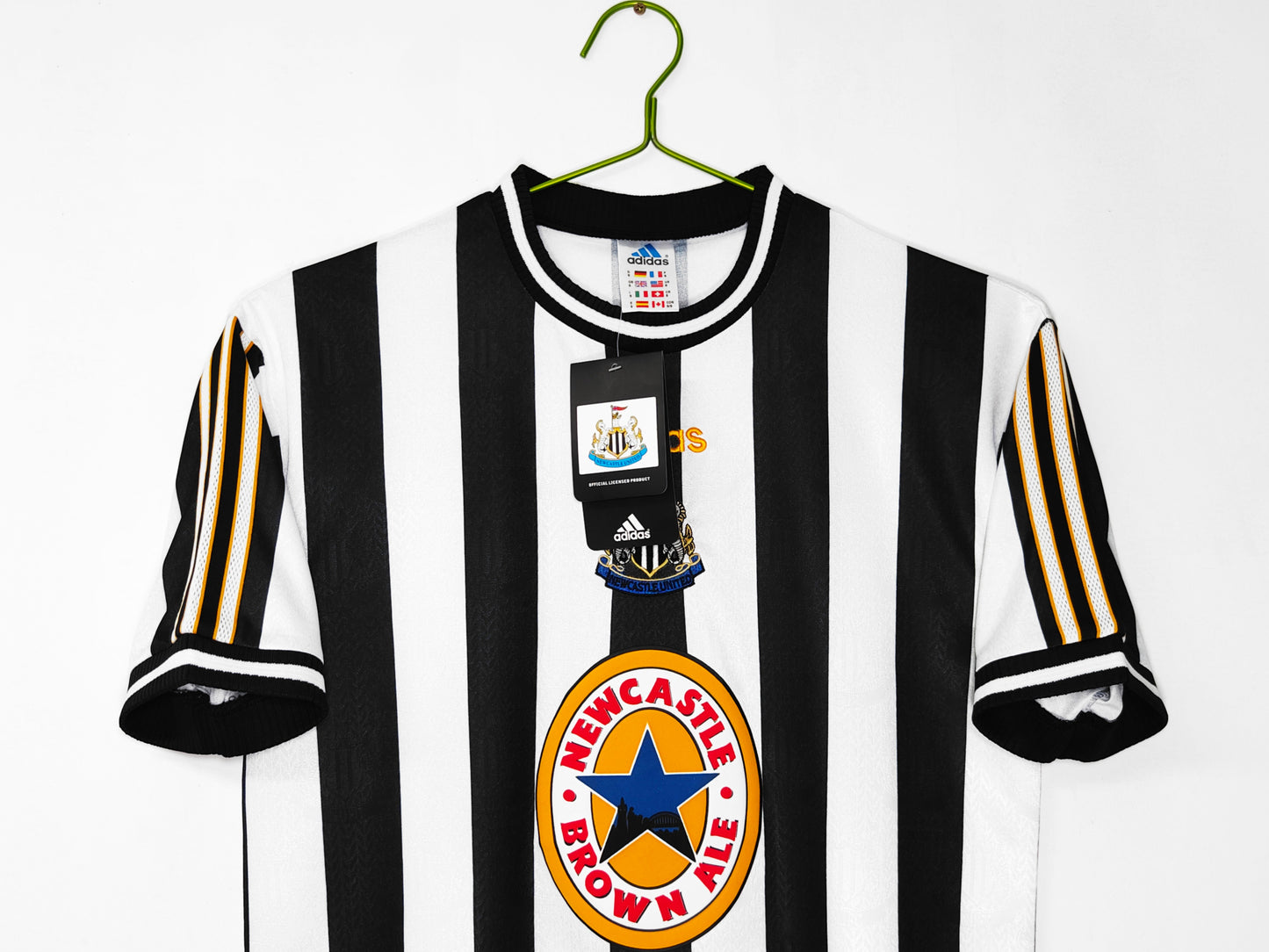 Maillot domicile de Newcastle United 1997-1999