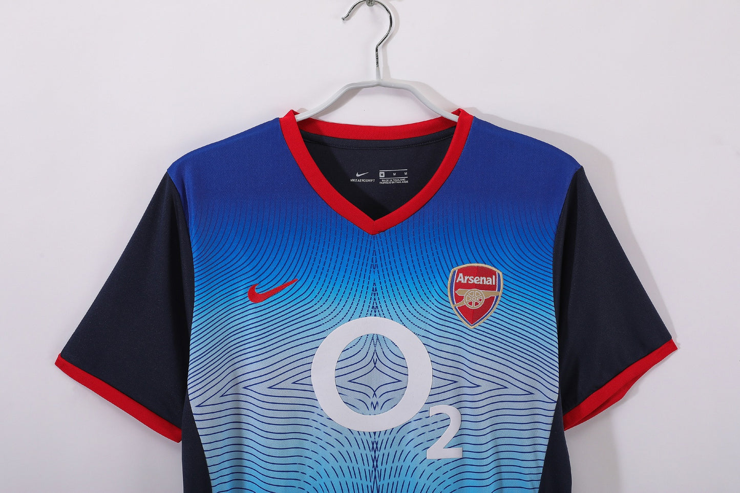 Maillot extérieur bleu Arsenal 2002-2004