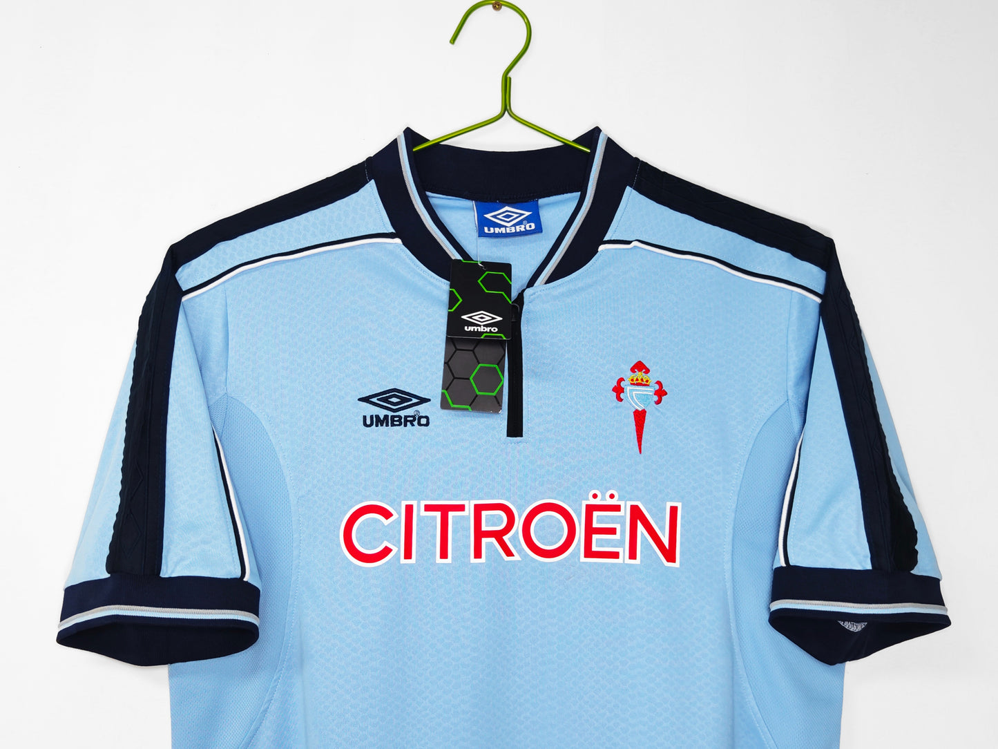 Celta Vigo 1999-2000 Home Blue Jersey