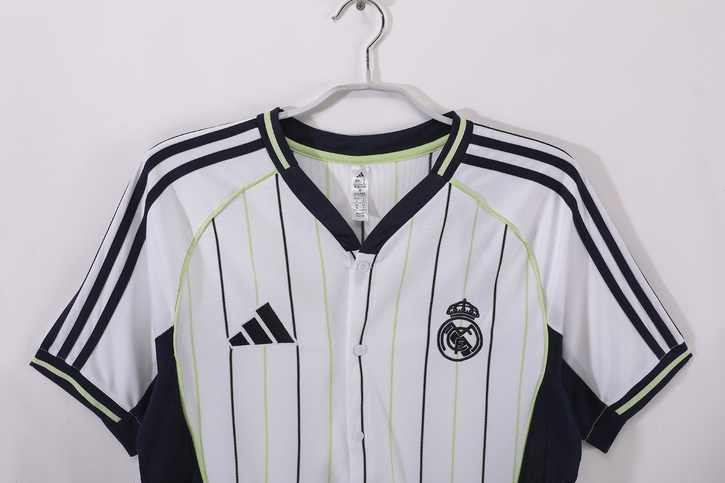 Real Madrid 2025 Baseball Jersey