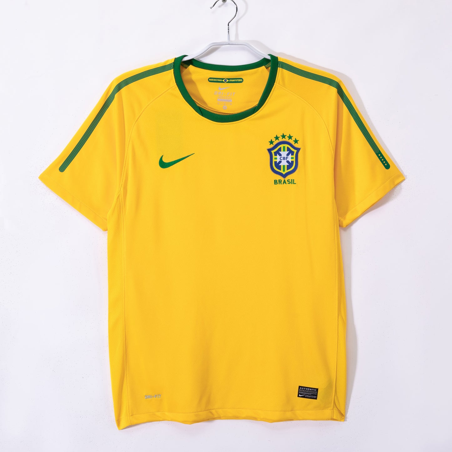 Maillot de foot rétro domicile Brésil 2010