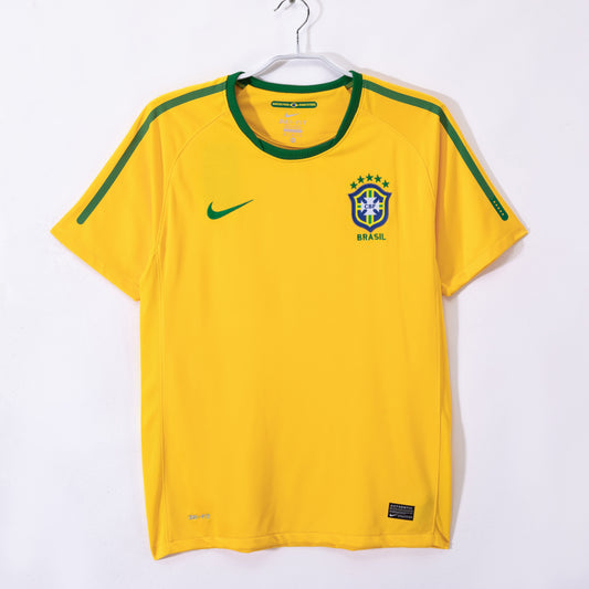 Brazil 2010 Home Retro Football Shirt