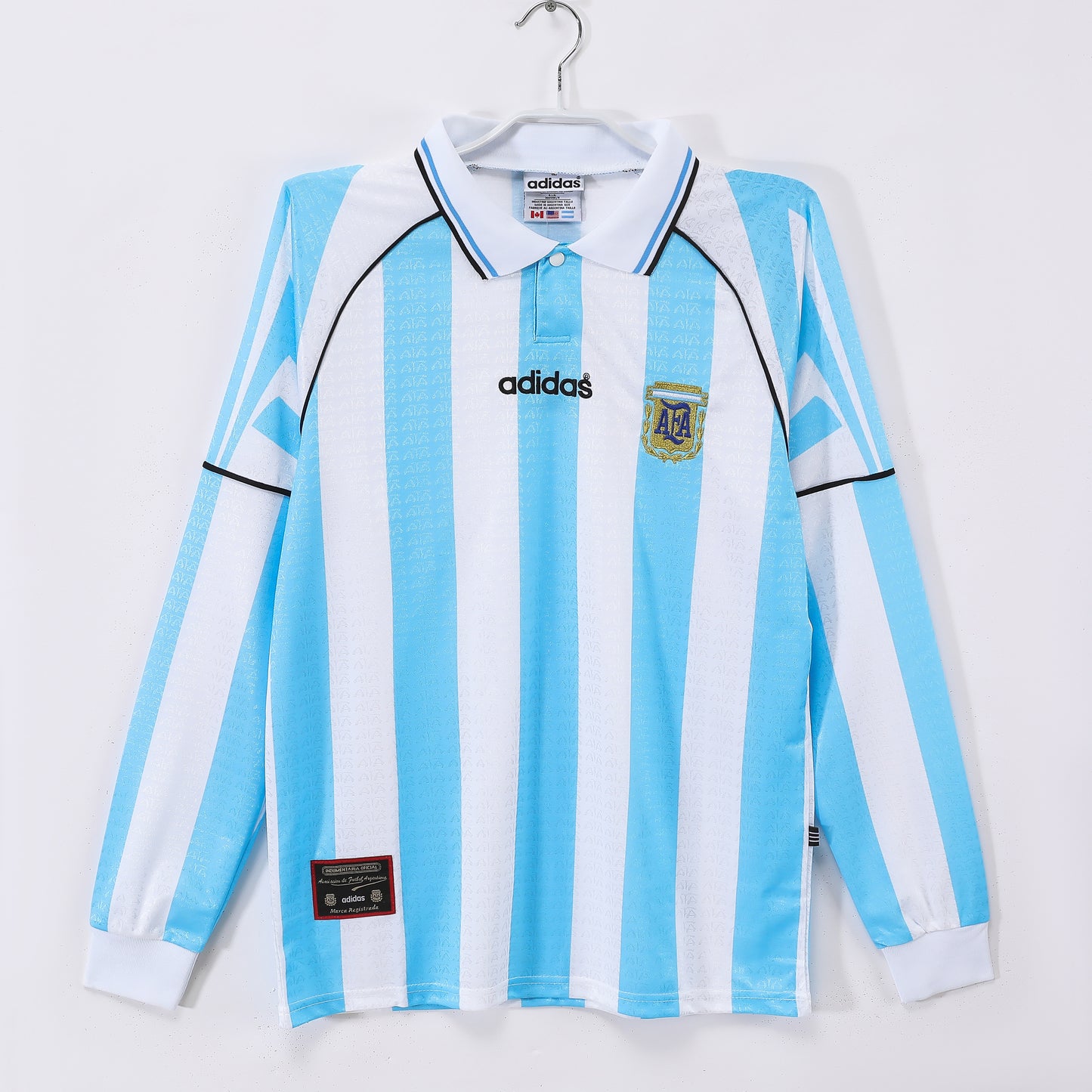 Argentina 1996-1997 Home Long Sleeve Jersey