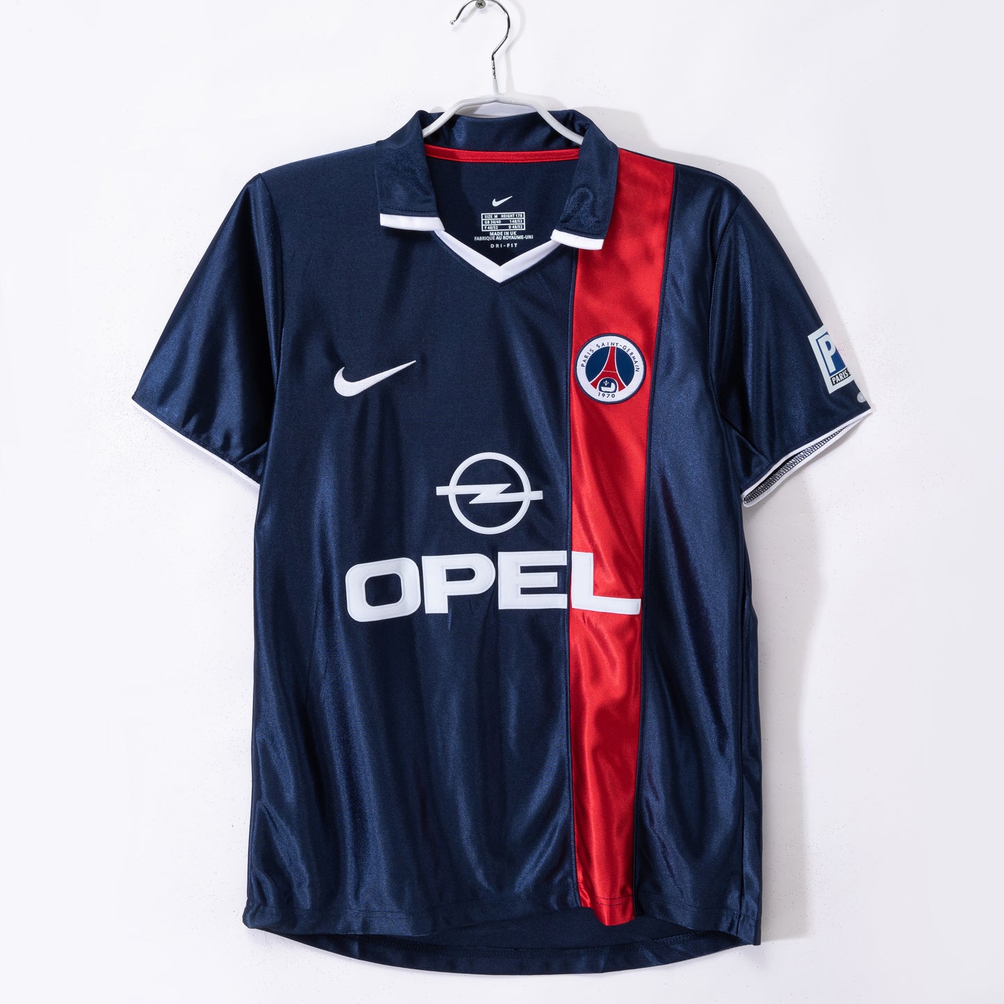 Maillot de football rétro domicile Paris Saint-Germain 2001-2002