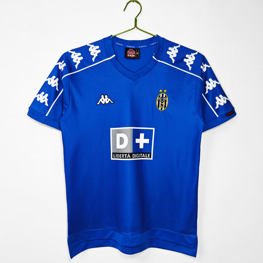 Camiseta Juventus Visitante Azul 1999-2000