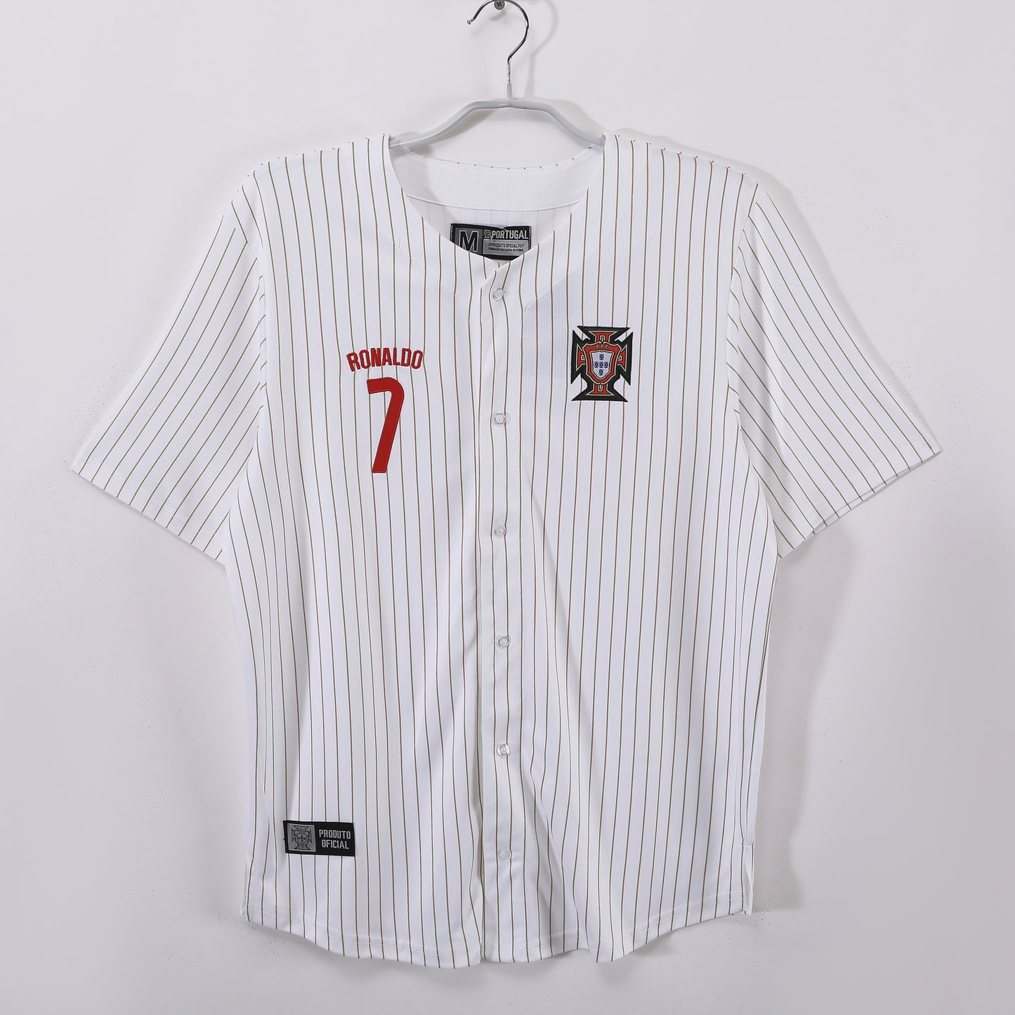 Portugal 2025 White Baseball Jersey