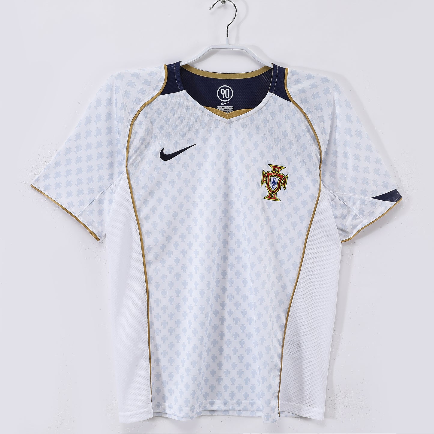 Portugal 2004 Away White Jersey