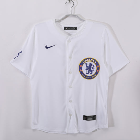 Camiseta de béisbol blanca Chelsea 2025