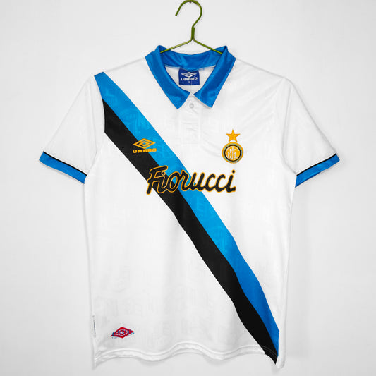 Inter Milan 1994-1995 Away White Jersey