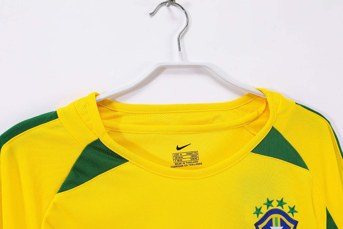 Brazil 2002 Home Long Sleeve Jersey