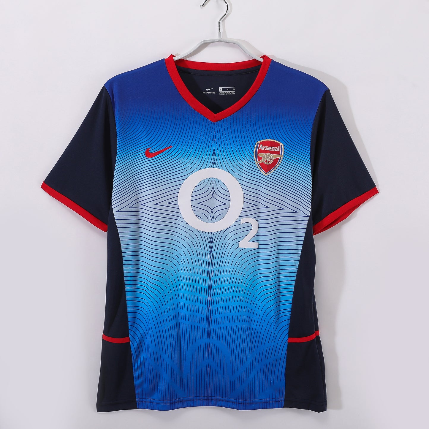 Maillot extérieur bleu Arsenal 2002-2004