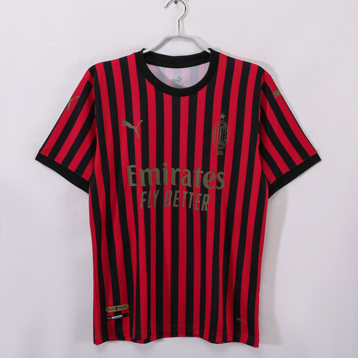 AC Milan 120th Anniversary Home Retro Football Shirt