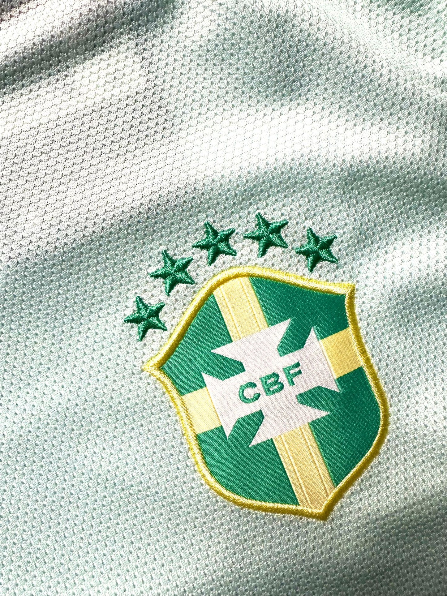 Brazil Christ Redeemer Green Concept Football Shirt