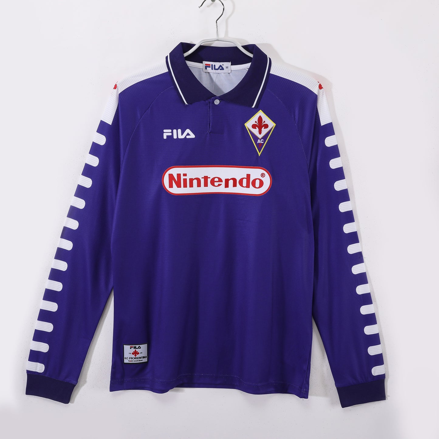 Maillot domicile Fiorentina 1998-1999 manches longues