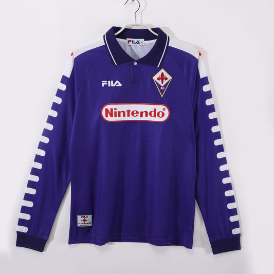 Fiorentina 1998-1999 Home Long Sleeve Jersey