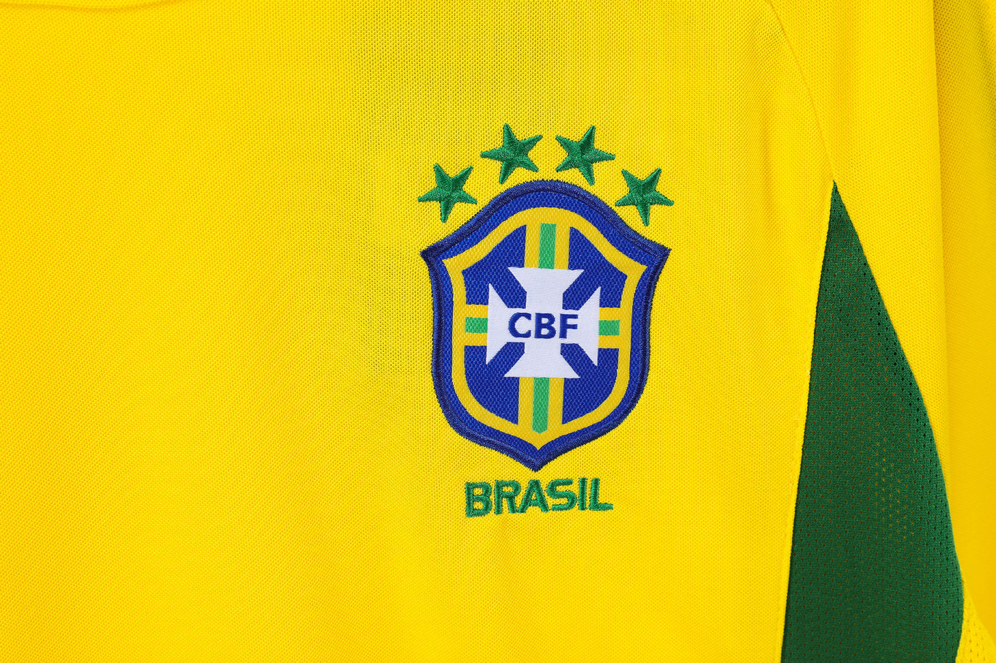 Brazil 2002 Home Long Sleeve Jersey