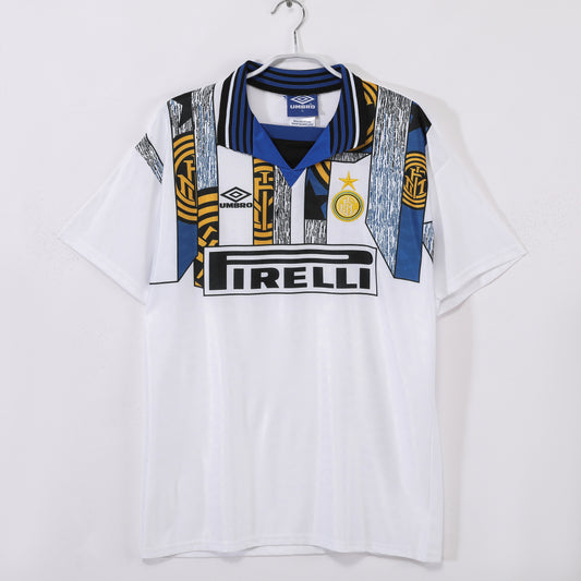 Inter Milan 1995-1996 Away Retro Football Shirt