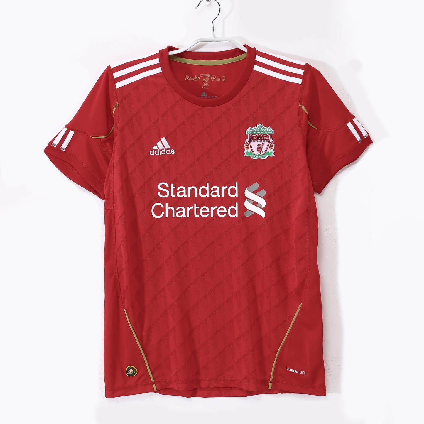Maillot de foot rétro domicile Liverpool 2010-2011