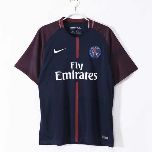 Camiseta Retro de Fútbol Local del Paris Saint-Germain 2017-2018