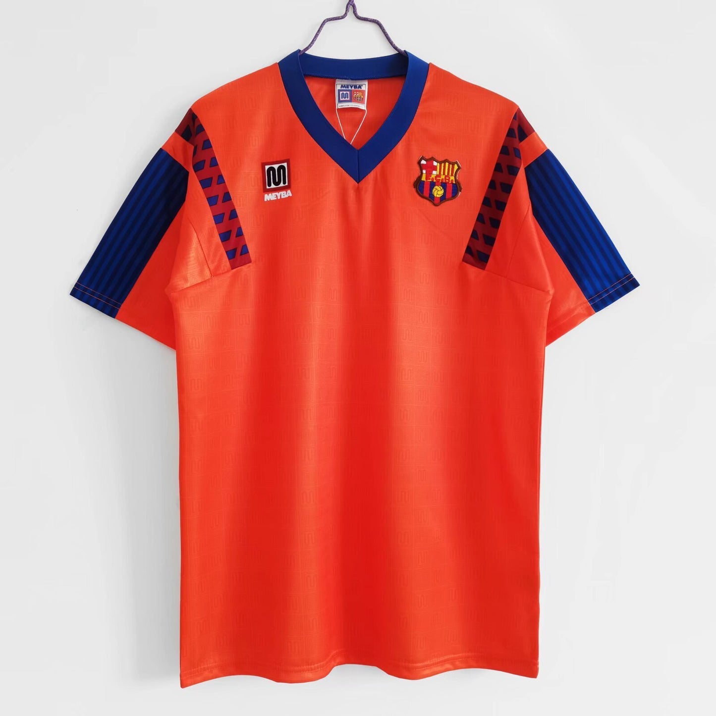 Barcelona 1991-1992 Away Orange Jersey
