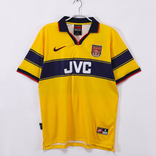 Maillot de football rétro extérieur Arsenal 1997-1999