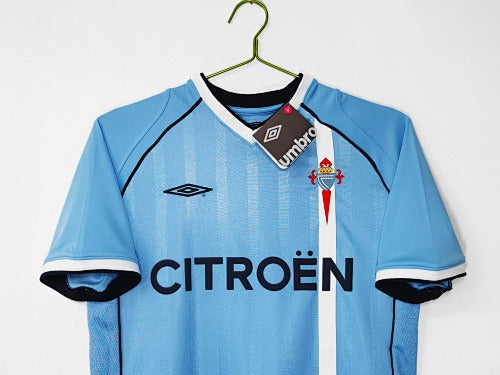 Celta Vigo 2001-2002 Home Blue Jersey