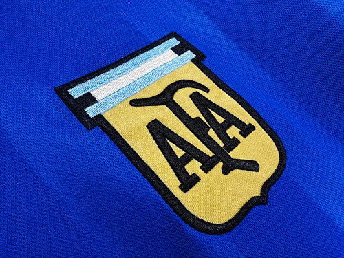 Maillot bleu extérieur Argentine 1986