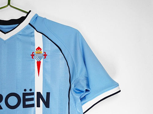 Celta Vigo 2001-2002 Home Blue Jersey