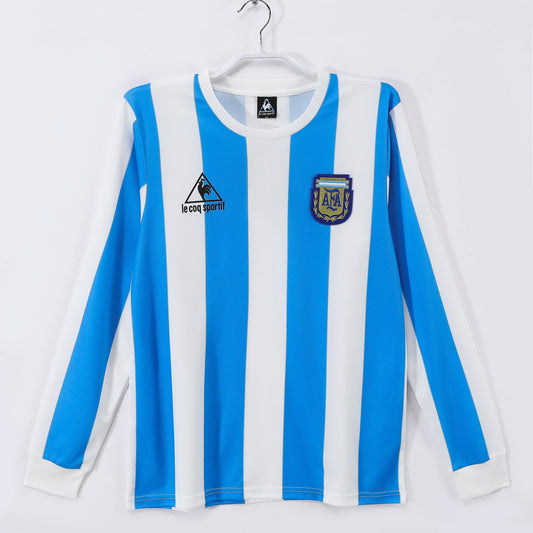 Maillot manches longues domicile Argentine 1986