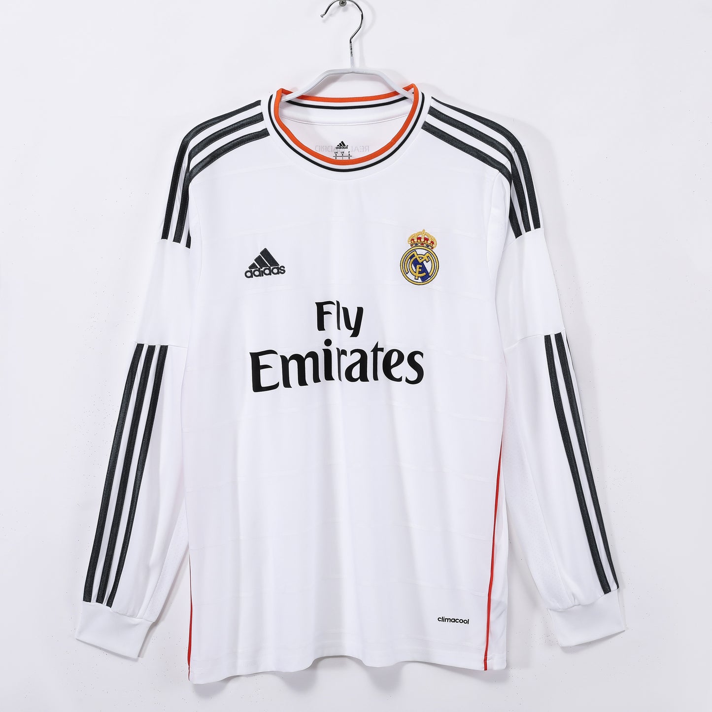 Camiseta de Fútbol Retro de Manga Larga Real Madrid 2013-2014