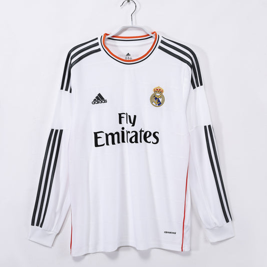 Camiseta de Fútbol Retro de Manga Larga Real Madrid 2013-2014