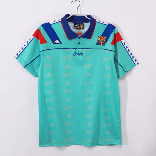 Camiseta de fútbol retro del Barcelona 1992-1995 visitante