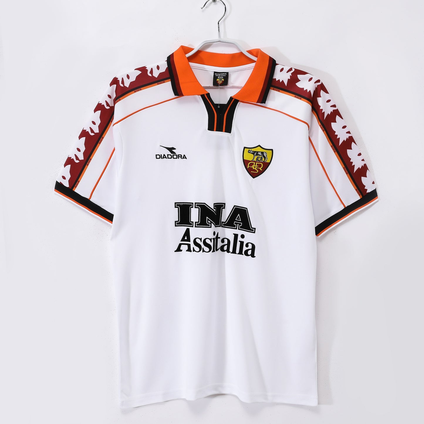 Camiseta Retro de Fútbol Roma 1998-1999 Visitante