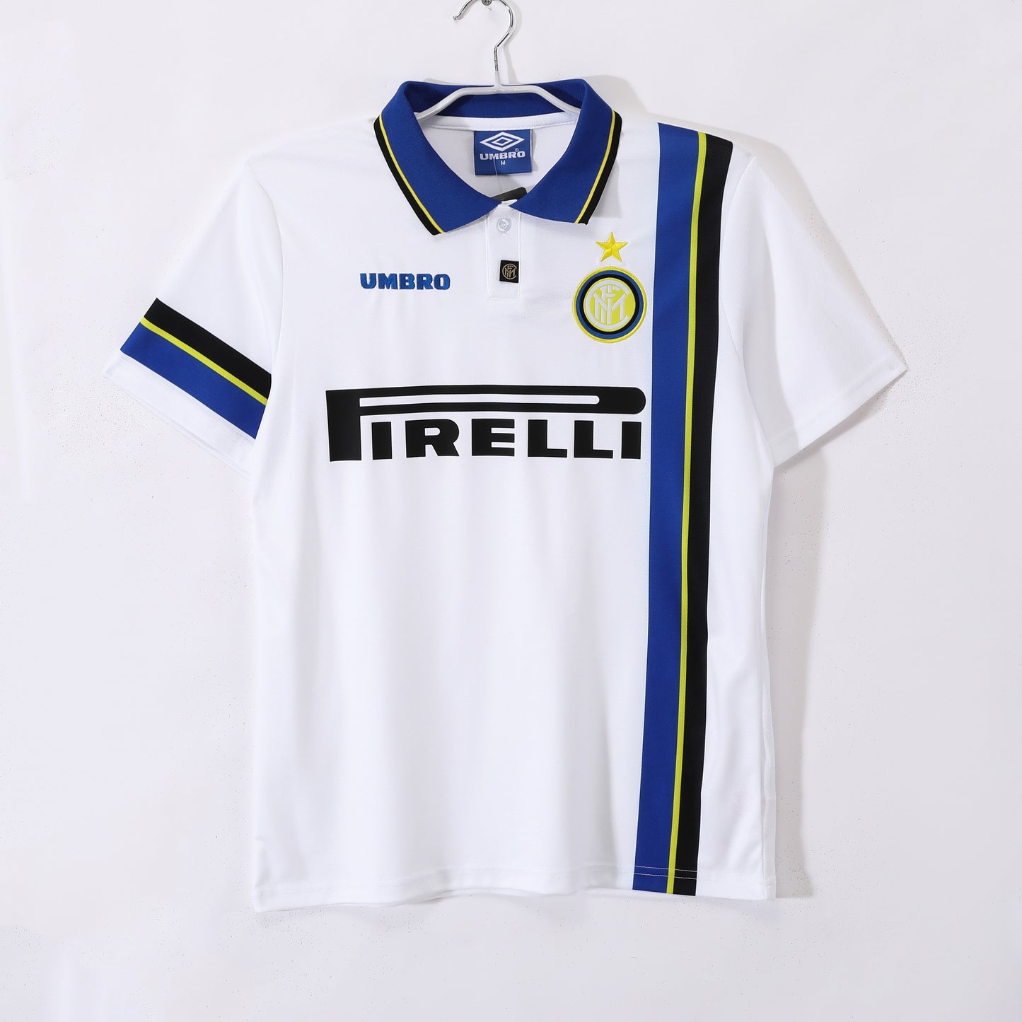 Camiseta de fútbol retro del Inter de Milán 1997-1998 de visitante