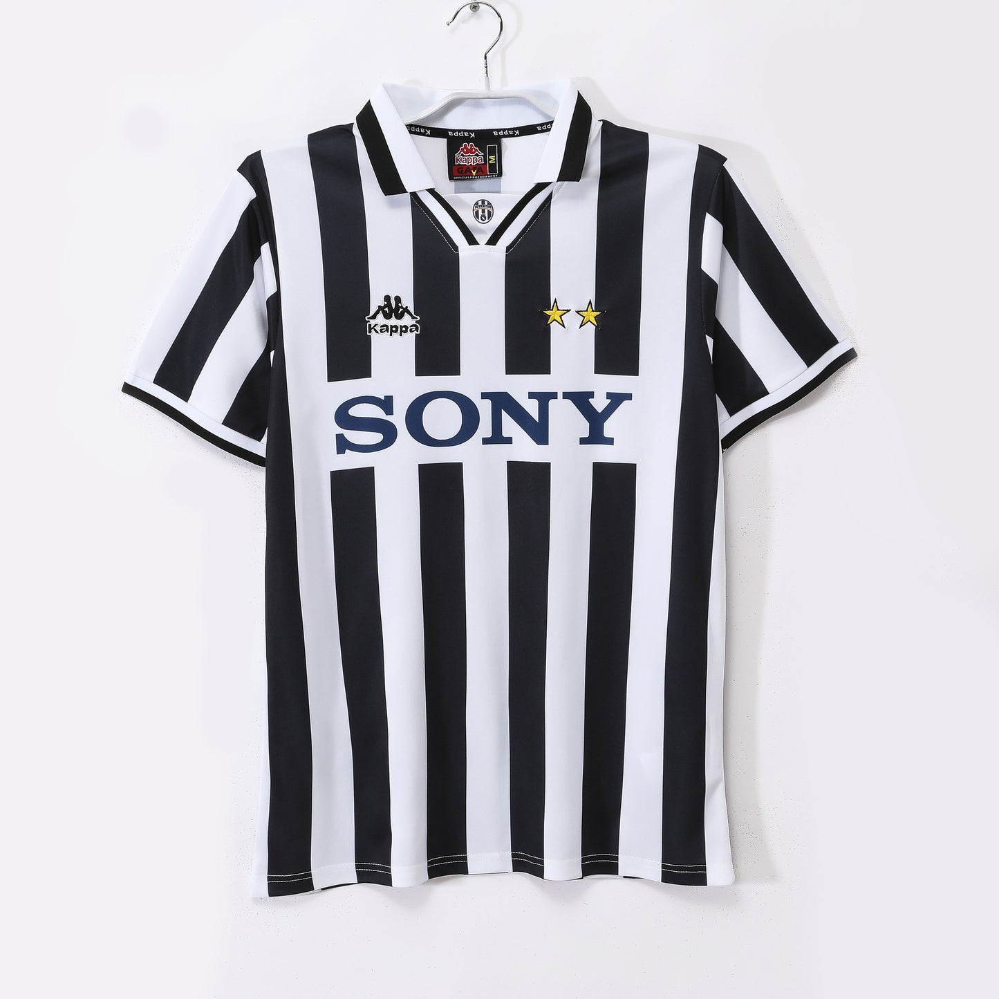 Camiseta de fútbol retro del Juventus 1995-1997 local